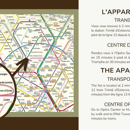 3 Cozy Apartments Near Galeries Lafayette-12Pers 파리 외부 사진